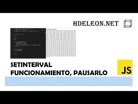 SetInterval de JavaScript